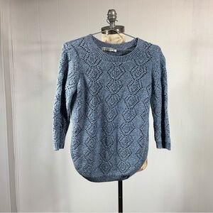 Alia Blue knitted Sweater, size S